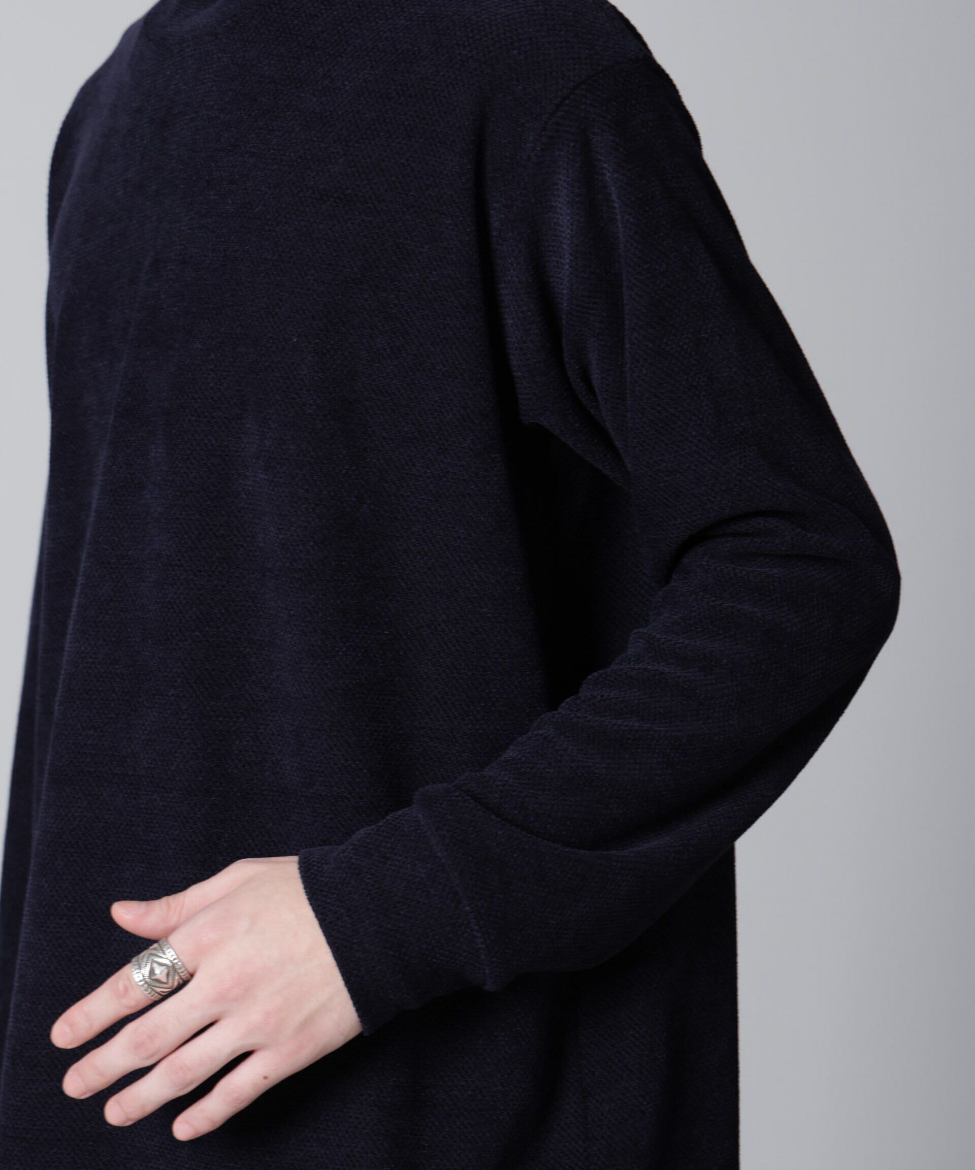 nano･universe「モールライクハイネックプルオーバー 長袖」|Tシャツ・カットソー|