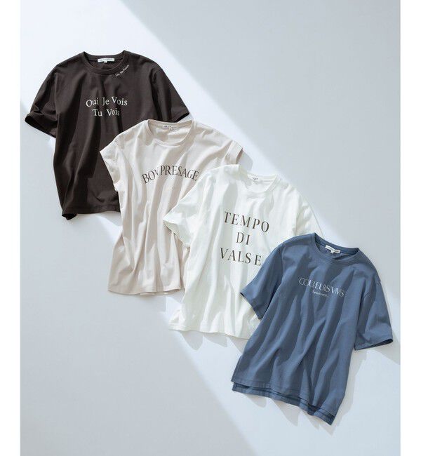 23区「【洗える】カラーロゴ Tシャツ」|Tシャツ・カットソー|