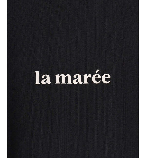 23区「【一部予約】la maree オーバーサイズ ロゴ Tシャツ」|Tシャツ・カットソー|