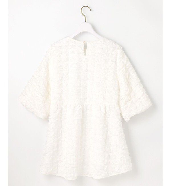 ANY SIS「【洗える】ワッフルライクフクレジャカード チュニック」|Tシャツ・カットソー|