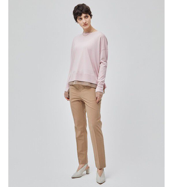BEIGE,「【洗える】ABEL / テーパードパンツ」|スラックス|