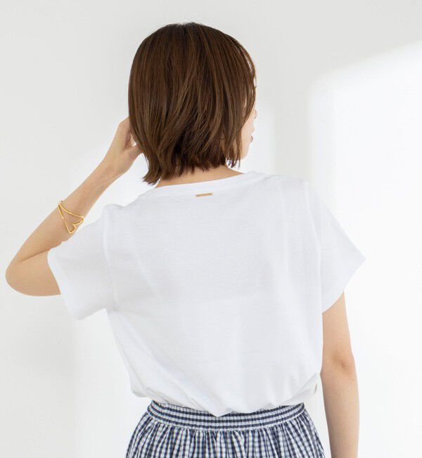 NOLLEY'S「ウォッシャブルシルクアミノ酸加工Ｔシャツ」|Tシャツ・カットソー|