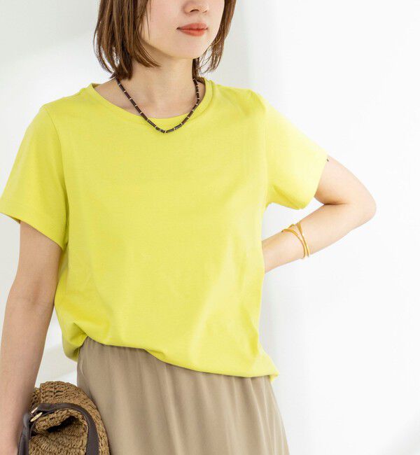 NOLLEY'S「ウォッシャブルシルクアミノ酸加工Ｔシャツ」|Tシャツ・カットソー|