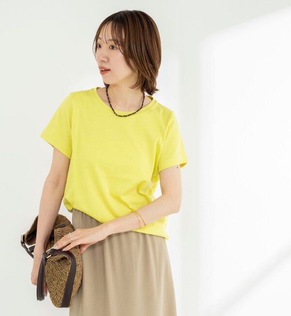 NOLLEY'S「ウォッシャブルシルクアミノ酸加工Ｔシャツ」|Tシャツ・カットソー|