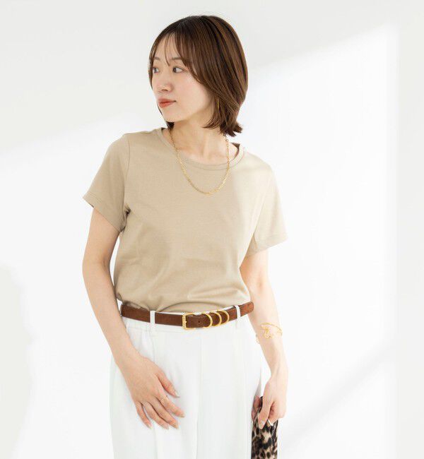 NOLLEY'S「ウォッシャブルシルクアミノ酸加工Ｔシャツ」|Tシャツ・カットソー|