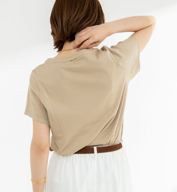 NOLLEY'S「ウォッシャブルシルクアミノ酸加工Ｔシャツ」|Tシャツ・カットソー|