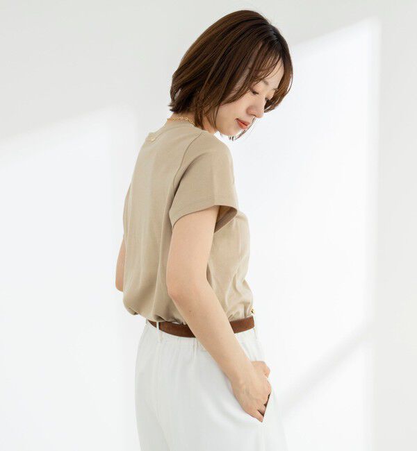NOLLEY'S「ウォッシャブルシルクアミノ酸加工Ｔシャツ」|Tシャツ・カットソー|