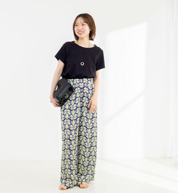 NOLLEY'S「ウォッシャブルシルクアミノ酸加工Ｔシャツ」|Tシャツ・カットソー|