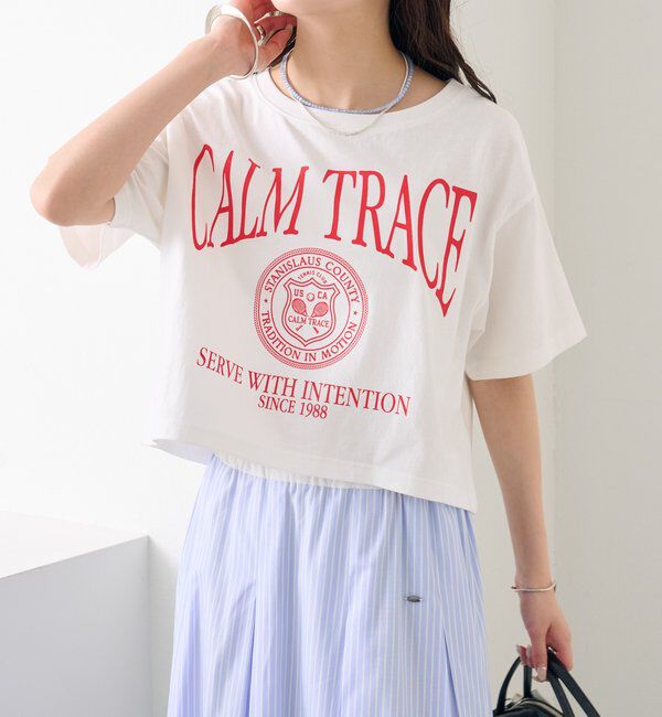 「ショートロゴTシャツ」|Tシャツ・カットソー|
