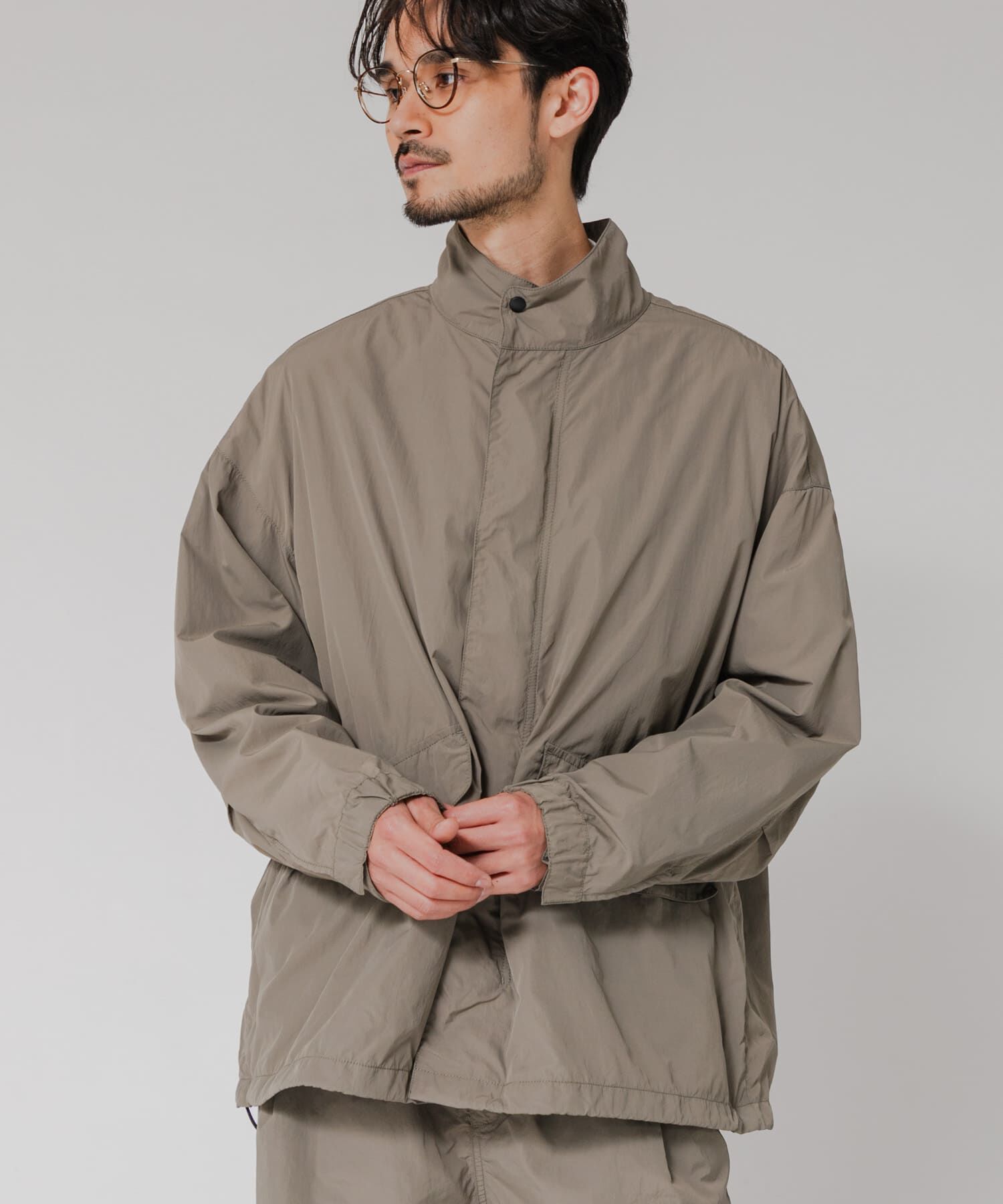 URBAN RESEARCH「NYLON SHORT MODS BLOUSON」|その他|グレー系その他