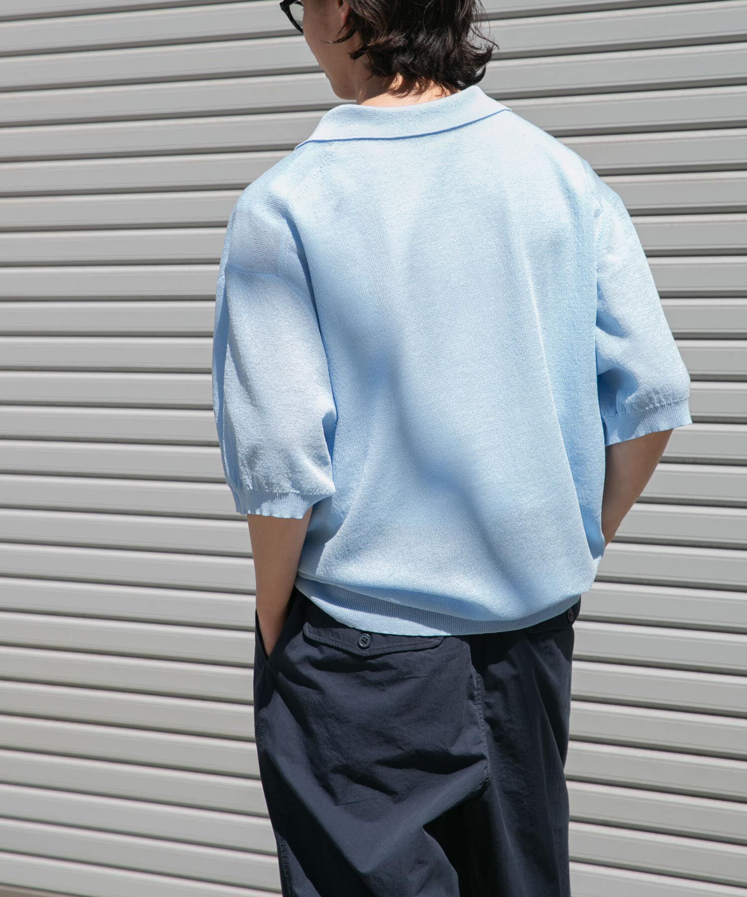 URBAN RESEARCH DOORS「FORK&SPOON　リネンブレンドスキッパーニット」|ニット・セーター|