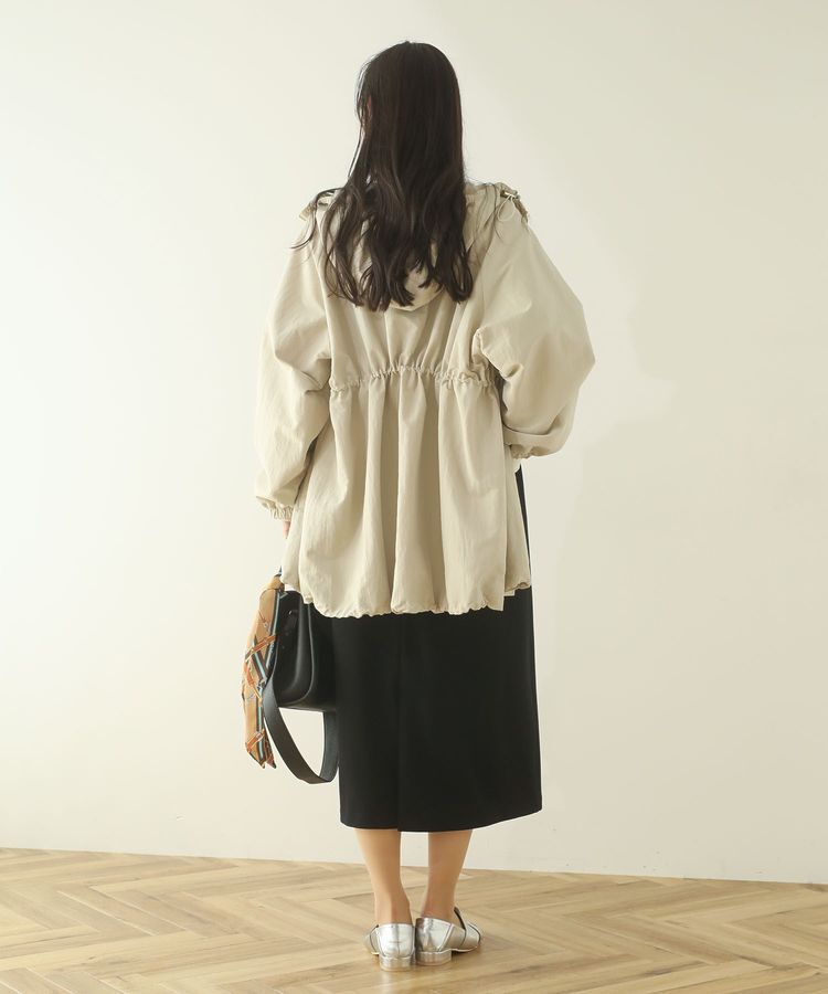 Green Parks「撥水加工ミディ丈マウンテンパーカー」|ブルゾン・スタジャン|