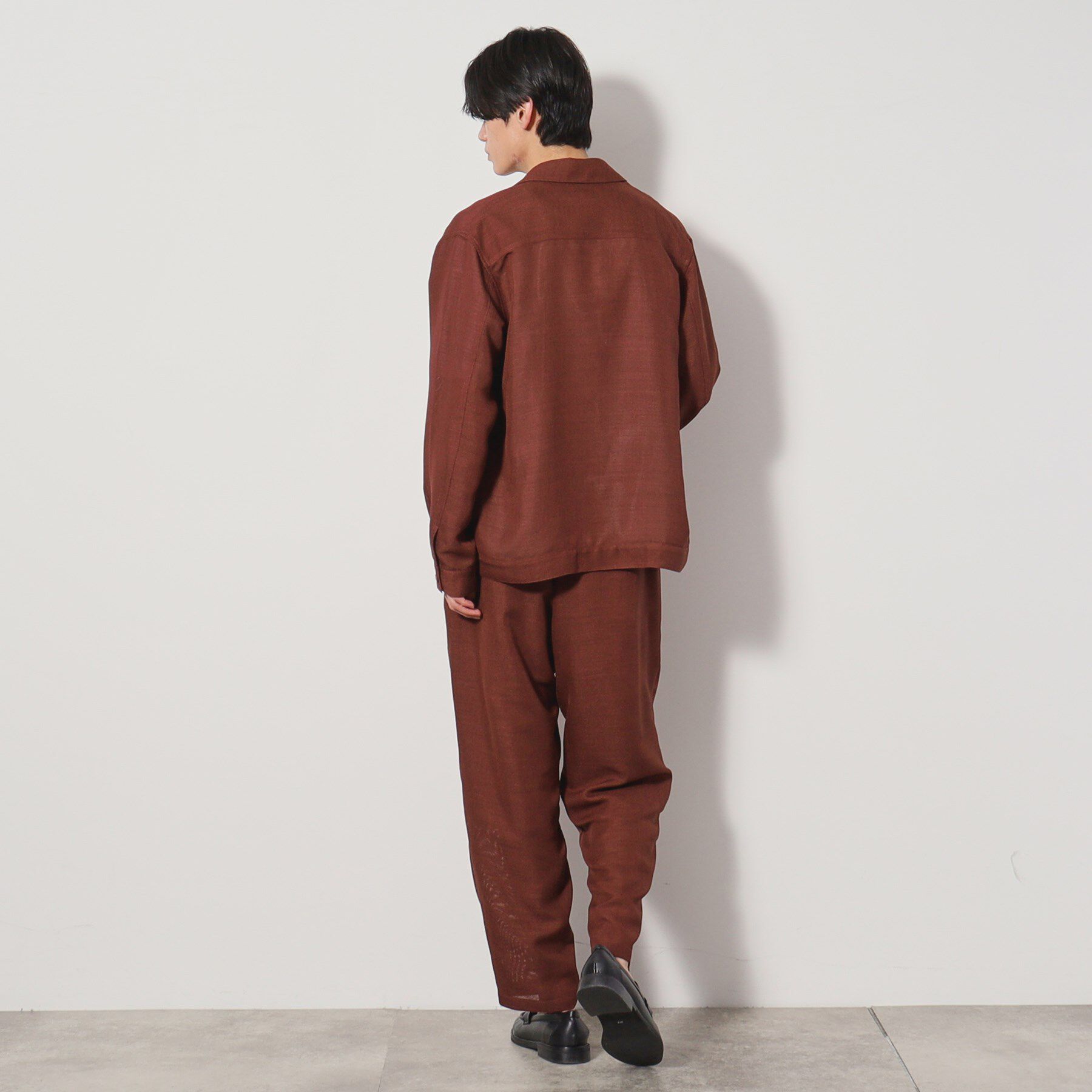 THE SHOP TK「パナマメッシュ シャツジャケット セットアップ可」|ブルゾン・スタジャン|