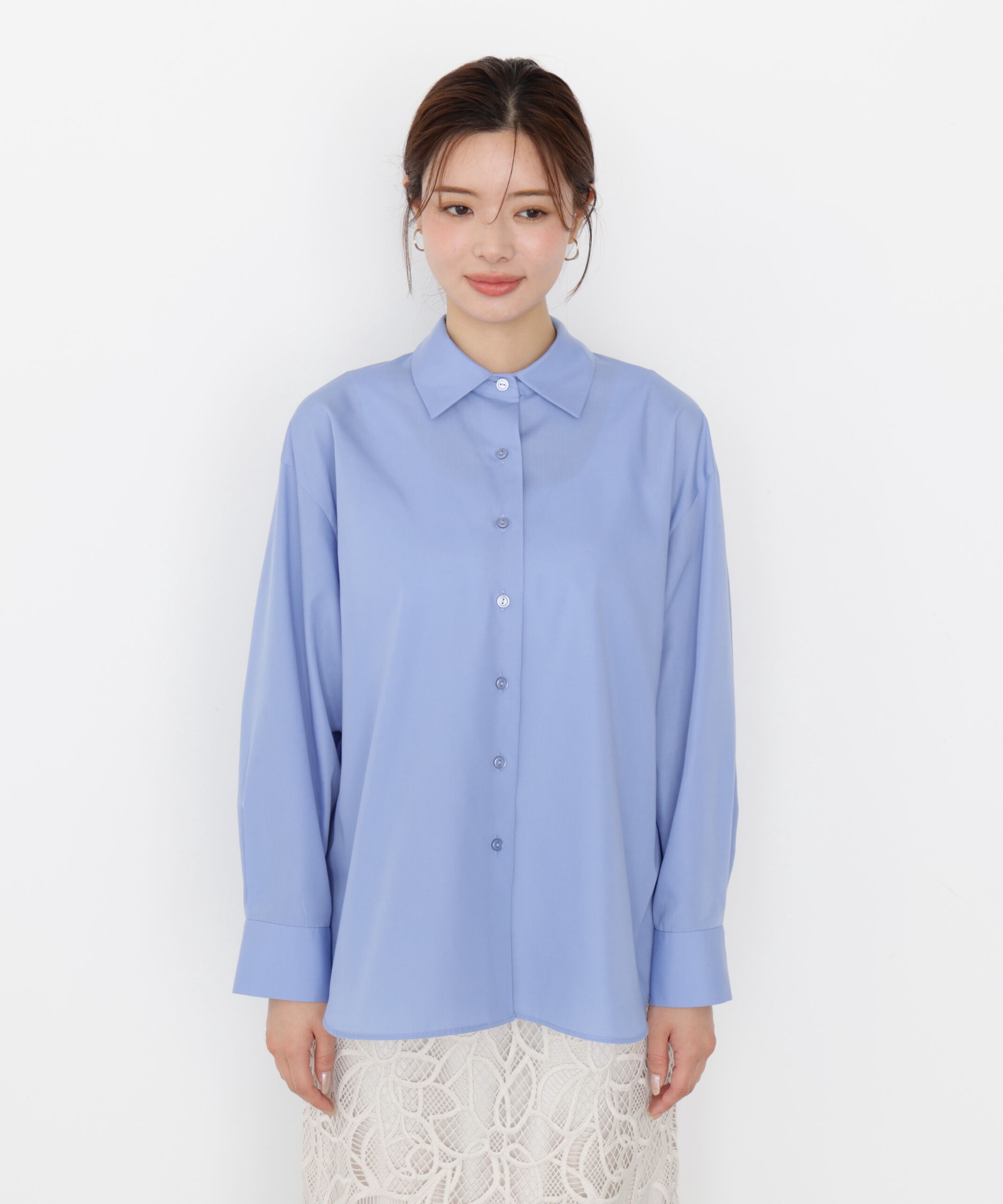 PROPORTION BODY DRESSING「＜ウォッシャブル＞バックリボンシャツ 25AW」|シャツ・ブラウス|