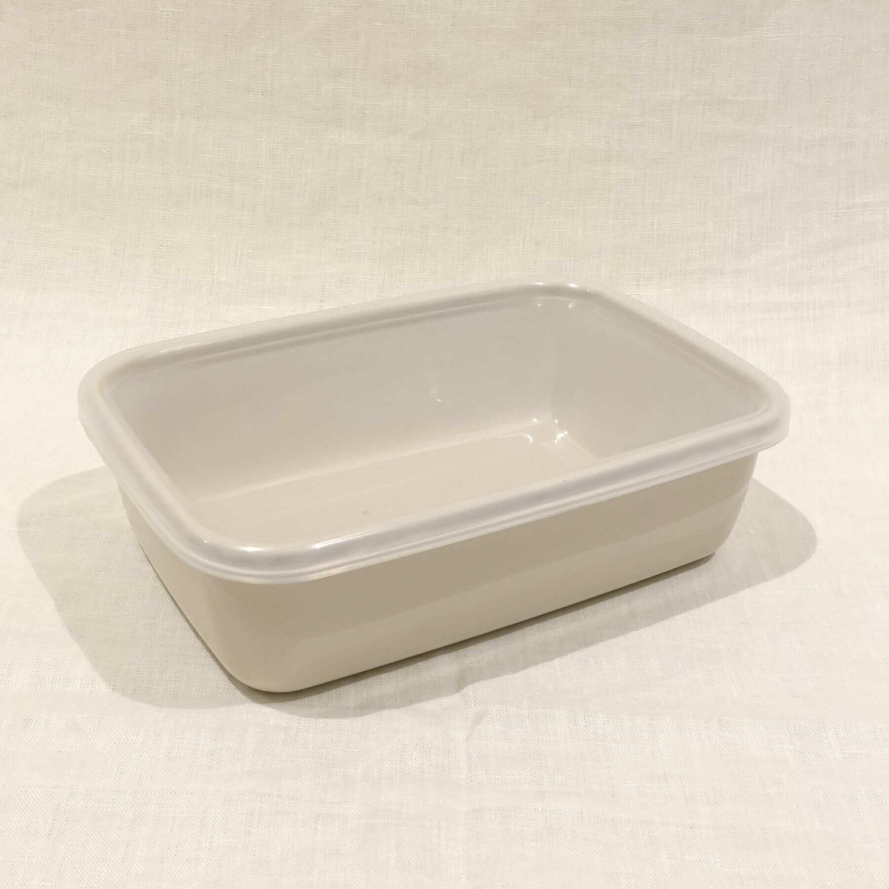 212 KITCHEN STORE「レクタングル深型 L グレージュ 212K限定カラー ＜野田琺瑯＞」|食器・キッチングッズ|