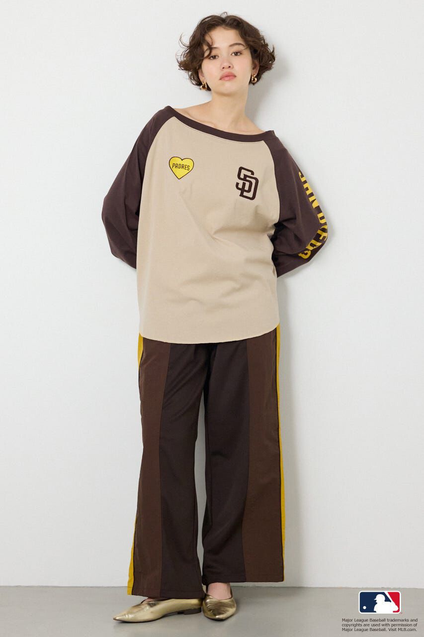 RODEO CROWNS「(MLB)オフショルラグラントップス」|Tシャツ・カットソー|