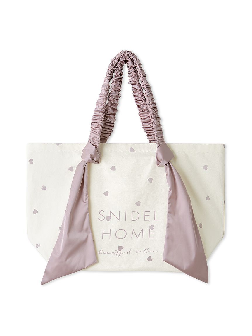 SNIDEL HOME「オーガニックキャンバストート -BIG-（HEART）」|トートバッグ|
