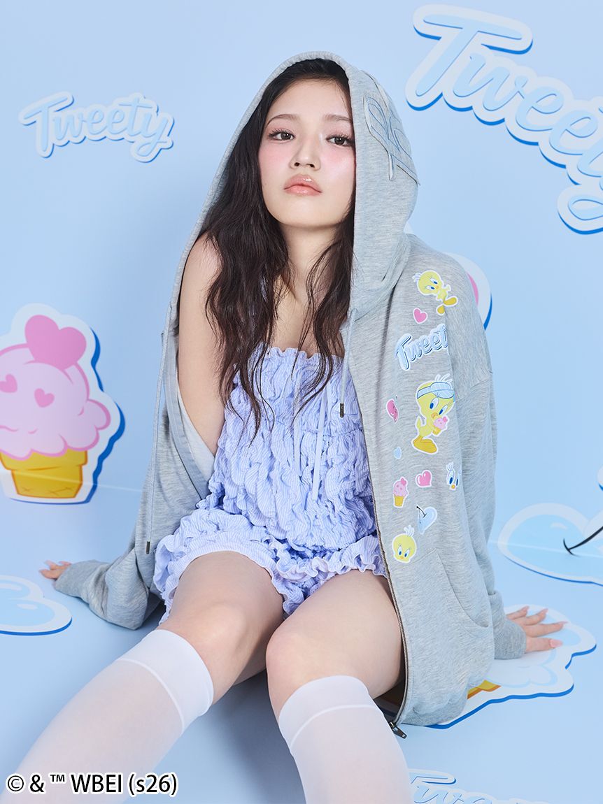 SNIDEL HOME「【Tweety】スウェットパーカー」|ルームウェア|