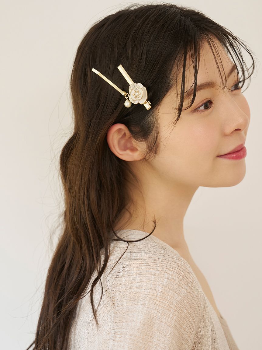 SNIDEL HOME「フラワーヘアピンセット」|その他|
