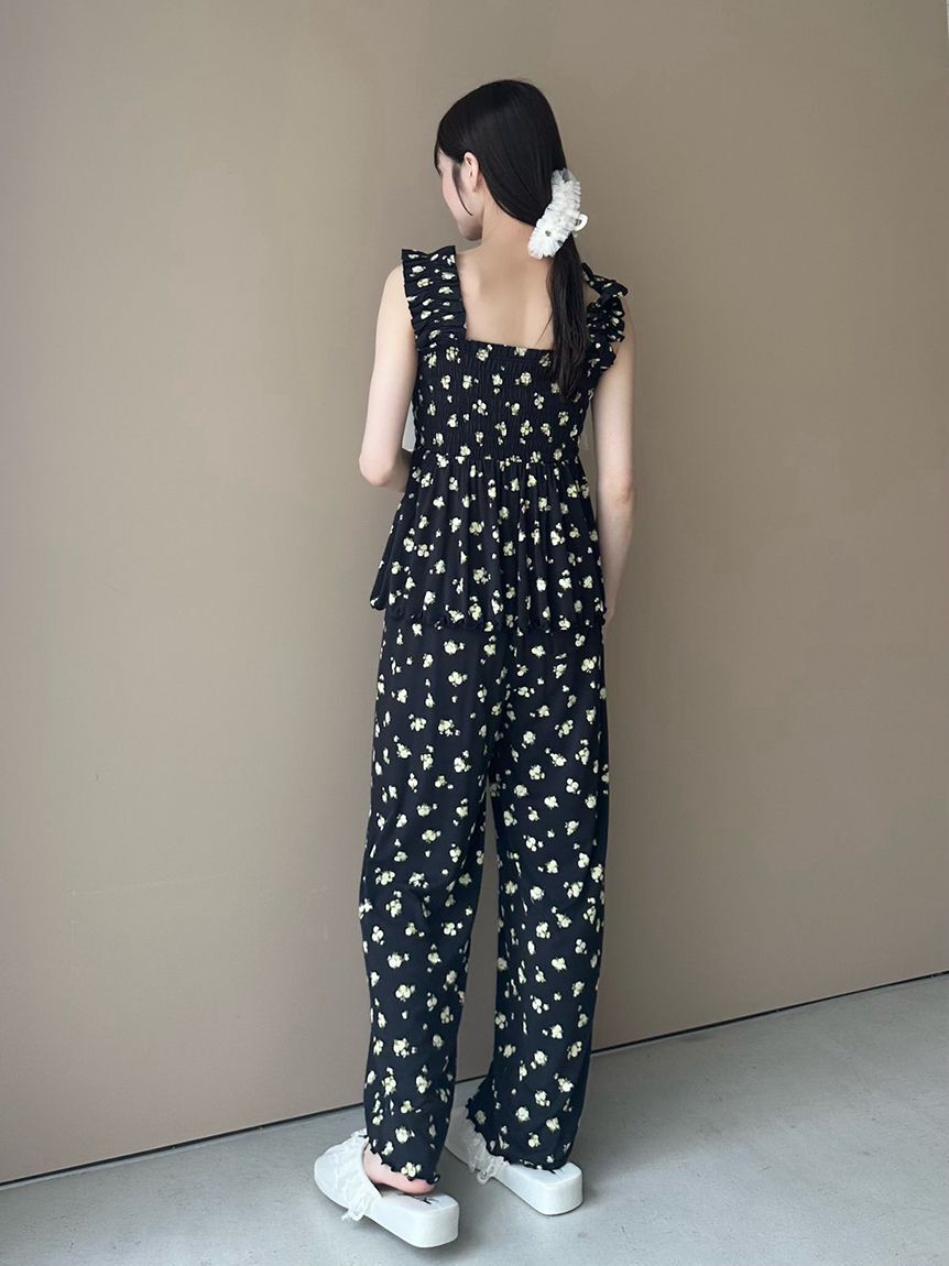 SNIDEL HOME「【接触冷感】フラワーリボンセットアップ」|ルームウェア|