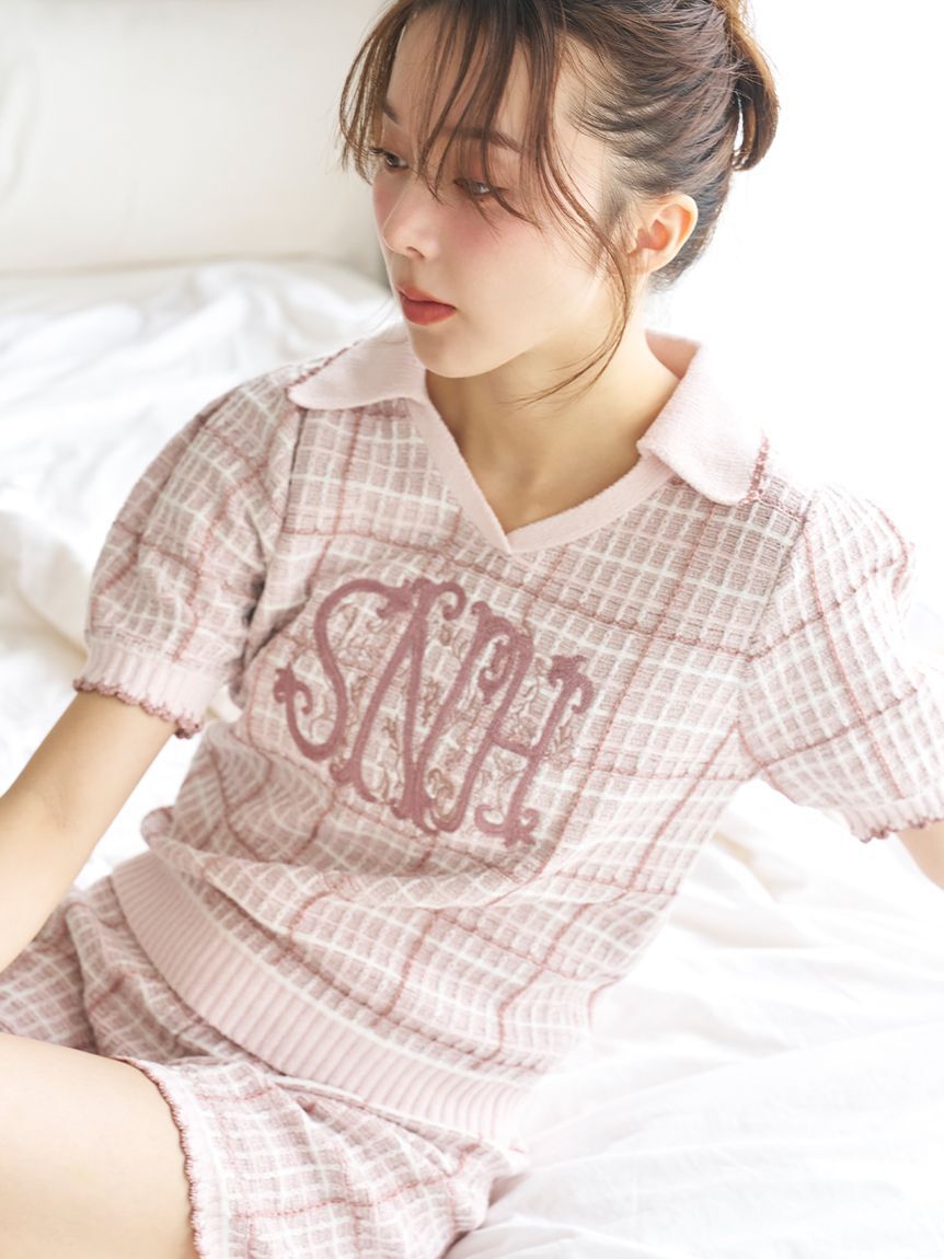 SNIDEL HOME「ラメツイードセットアップ」|ルームウェア|