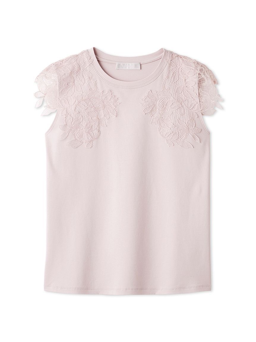 CELFORD「【接触冷感】レースショルダーカットソー」|Tシャツ・カットソー|LPNK