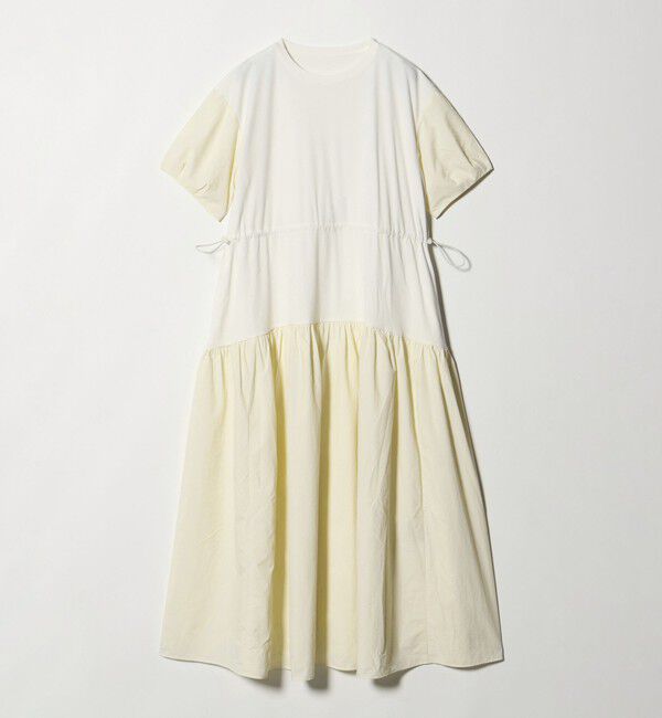 UNITED ARROWS green label relaxing「タフタ ドッキング ワンピース」|ワンピース|OFF WHITE