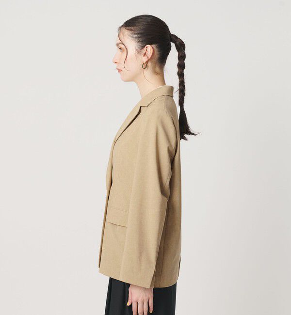 BEAUTY&YOUTH UNITED ARROWS「ポリエステル ダブルジャケット 吸水速乾 防シワ ウォッシャブル」|テーラードジャケット|