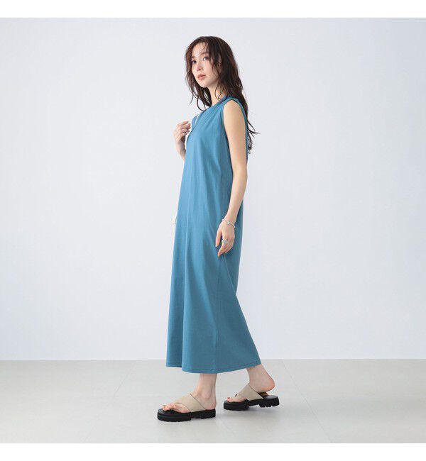 Demi-Luxe BEAMS 「ATON / スビン ノースリーブドレス」|ワンピース|