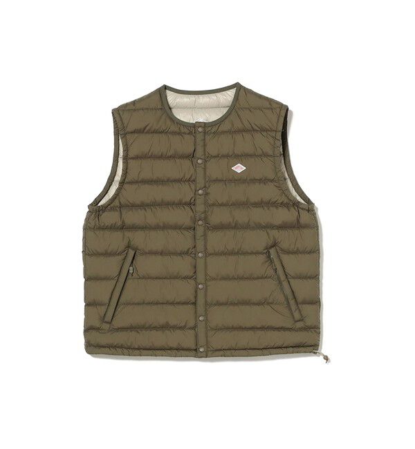 Ray BEAMS 「DANTON / CREWNECK INNER DOWN VEST（XS～M）」|ベスト・ジレ|