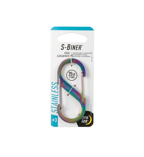 BEAMS「NITE IZE / S-BINER STAINLESS STEEL #3 カラビナ」|チャーム・キーホルダー|