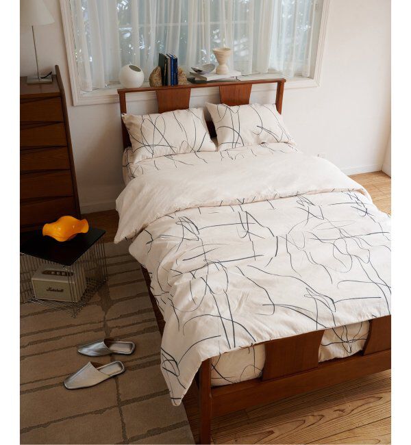 journal standard Furniture「WEATHER LINES DUVET COVER S.D　掛け布団カバー セミダブル」|その他|