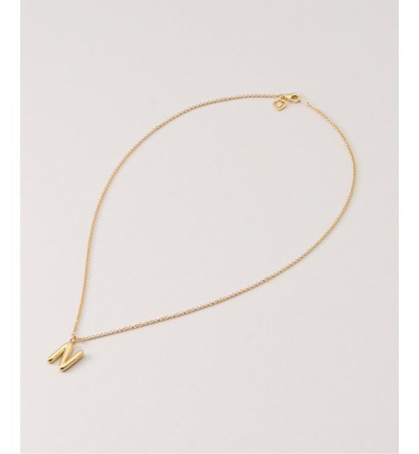 IENA「JOSEPHINE STUDIO/ジョセフィン・ストゥディオ LETER CHARM SMALL N ネックレス」|ネックレス|