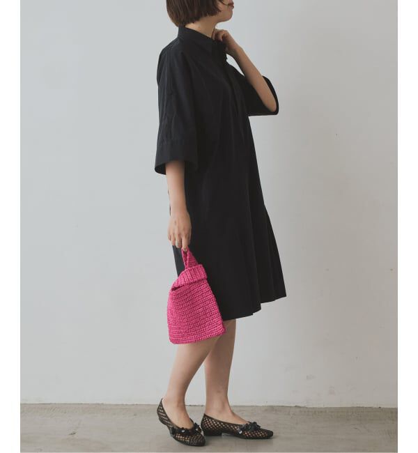 SLOBE IENA「《接触冷感/予約》HTウェザールーズバミューダサロペ」|オールインワン|