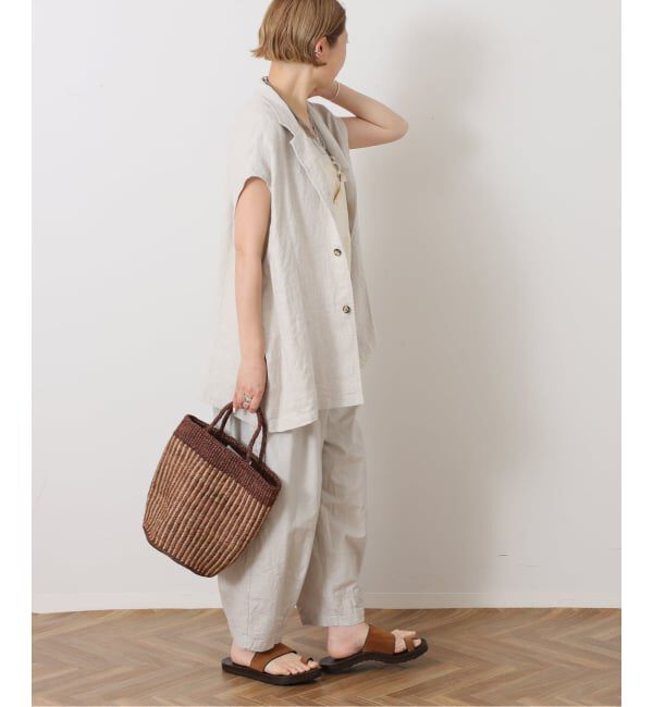 journal standard luxe「《予約》ヘンプキャンバス ベスト」|ダウンベスト・ベスト|