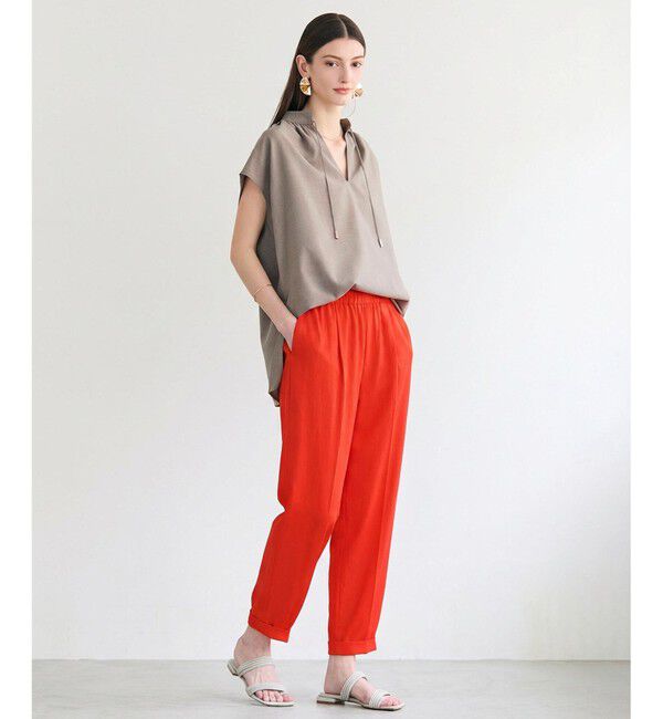 BEIGE,「YANN / 裾カフス イージーアンクルパンツ」|その他|