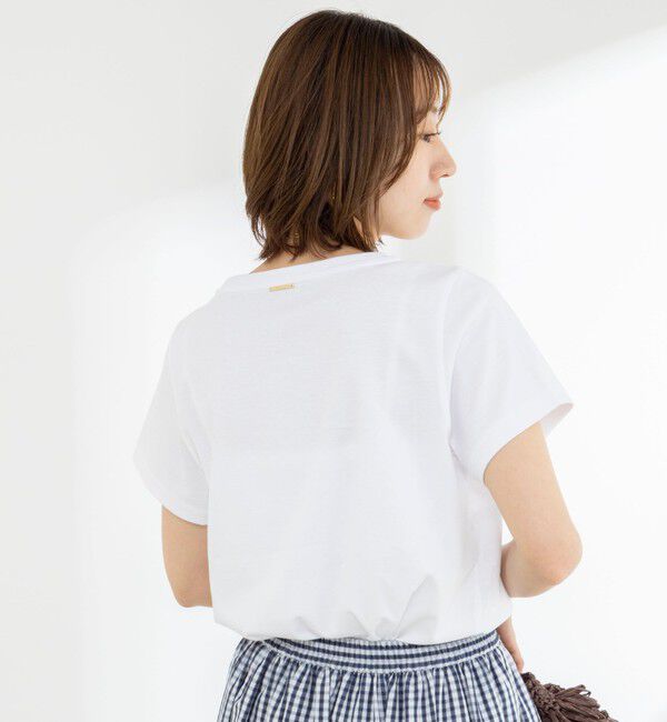 NOLLEY'S「ウォッシャブルシルクアミノ酸加工Ｔシャツ」|Tシャツ・カットソー|