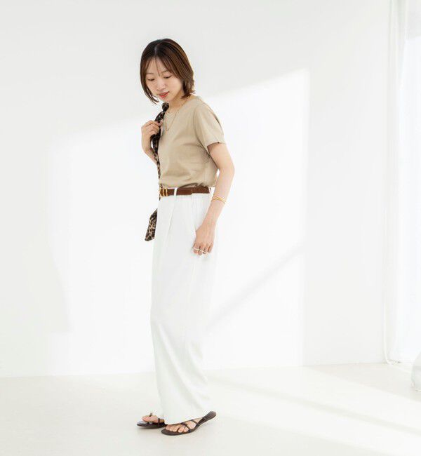 NOLLEY'S「ウォッシャブルシルクアミノ酸加工Ｔシャツ」|Tシャツ・カットソー|