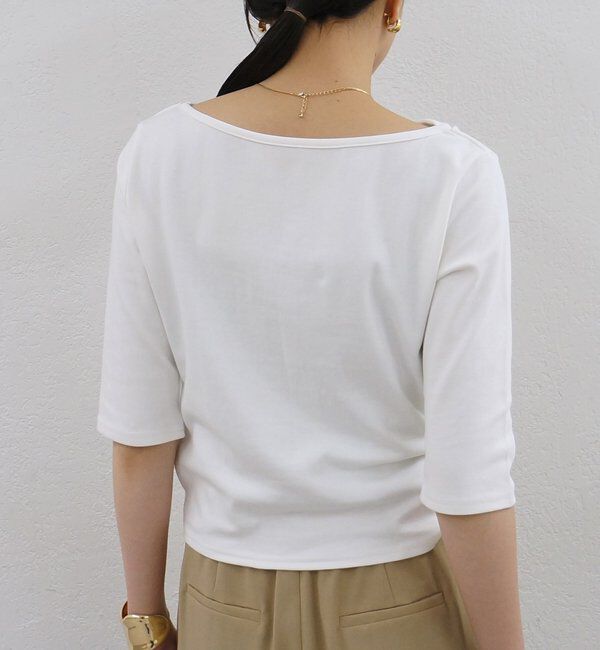 「ドレープカットソー」|Tシャツ・カットソー|