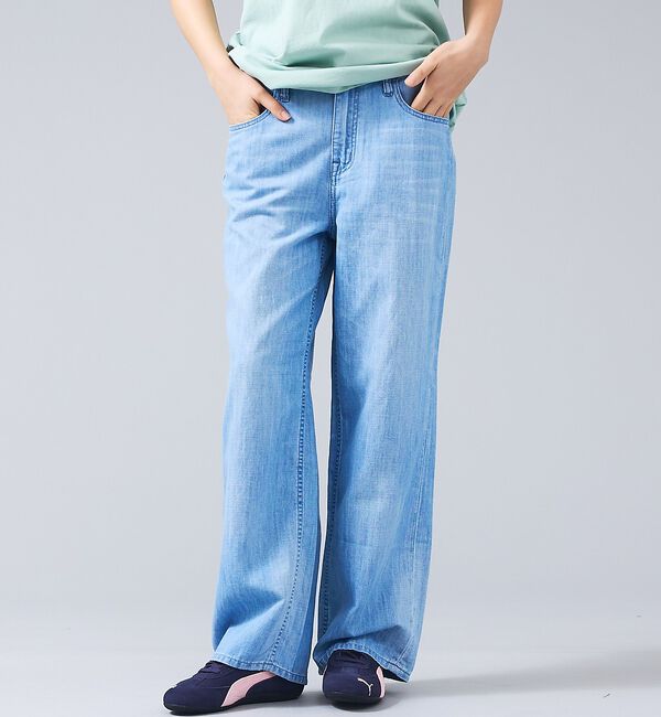 Rouge vif「【Healthy denim / ヘルシーデニム】Healthy:Breezy」|デニム|ライトブルー