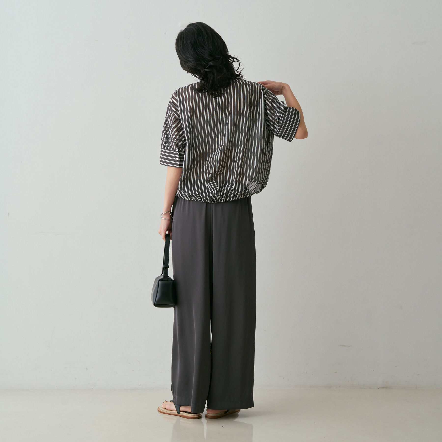 qualite「【Asuka Teramatsuさん着用/接触冷感・吸水速乾】クールサテンパンツ」|その他|