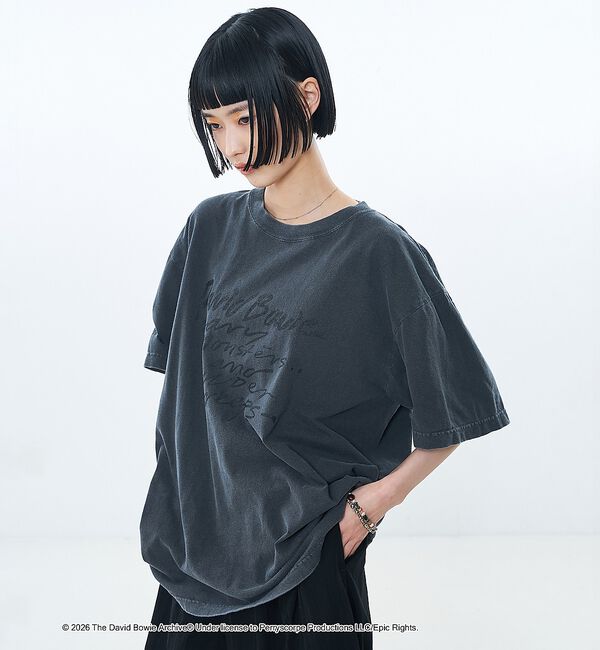 NOMINE「【GOOD ROCK SPEED】DAVID BOWIE 別注 半袖 Tシャツ」|Tシャツ・カットソー|