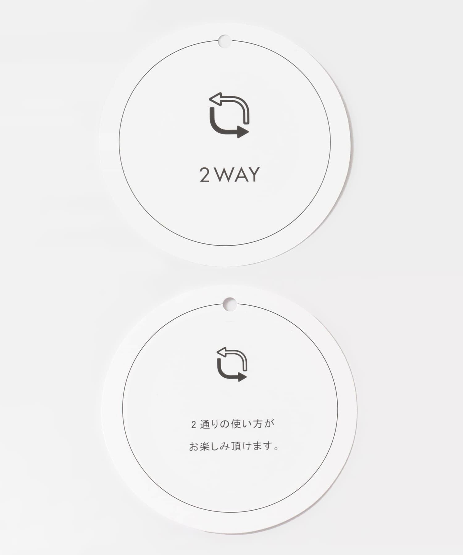 SENSE OF PLACE by URBAN RESEARCH「2wayウエストギャザーワンピース」|ワンピース|