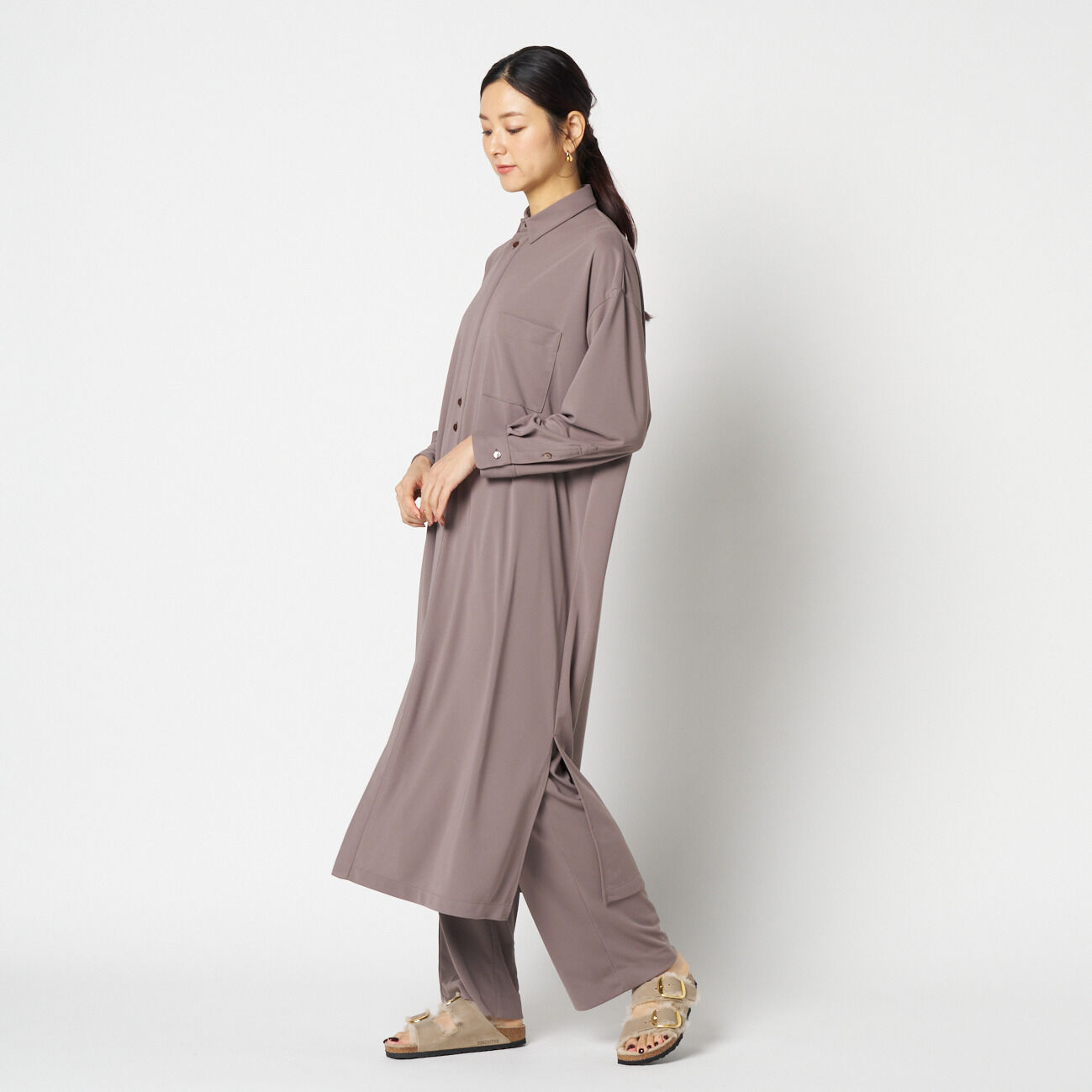 HELIOPOLE「HELIOPOLE DRY TOUCH SMOOTH EASY PANTS」|チノ|