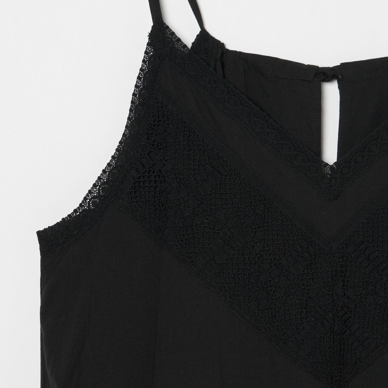  「normment MANNY LACE CAMI DRESS」|ワンピース|