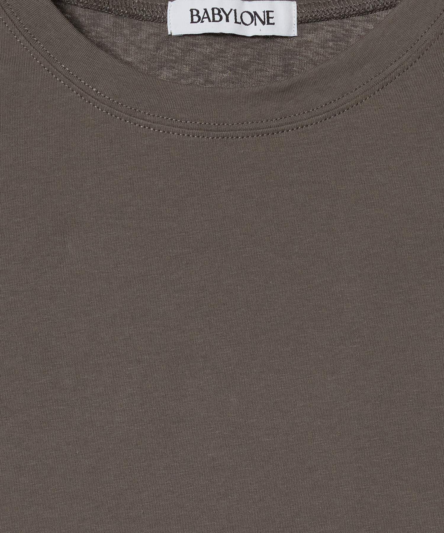 BABYLONE「コットンリネンノースリプルオーバー」|Tシャツ・カットソー|