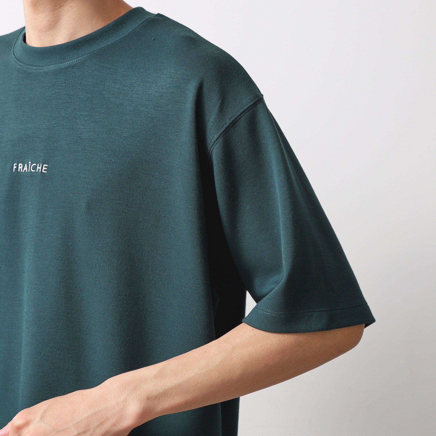 THE SHOP TK「ボタニカル柄 ビッグシルエット 半袖Ｔシャツ 洗濯機OK」|Tシャツ・カットソー|
