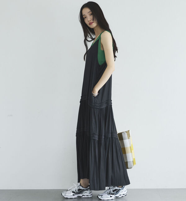Doux archives「ピンタックティアードキャミワンピース／」|ワンピース|