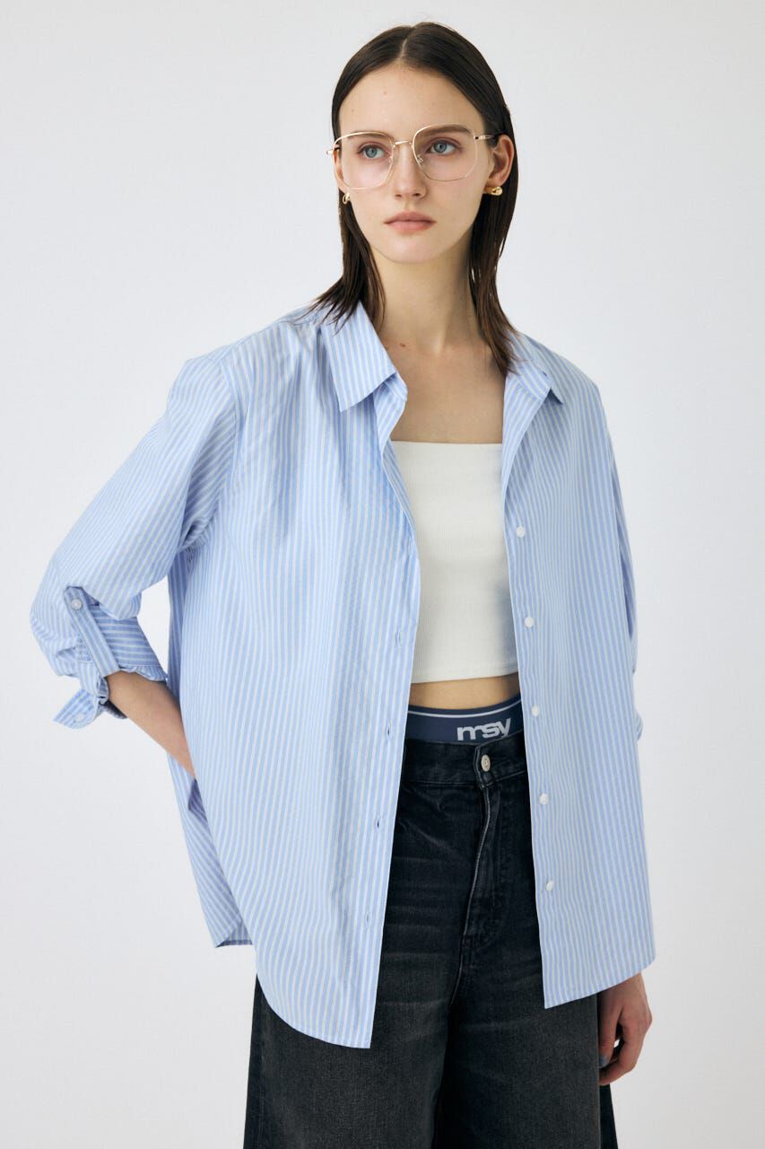 MOUSSY「RELAXED OVER シャツ」|シャツ・ブラウス|