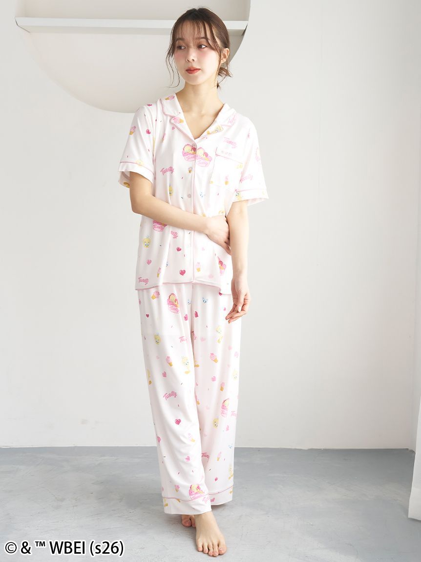 SNIDEL HOME「【Tweety】カットロングパンツ」|ルームウェア|